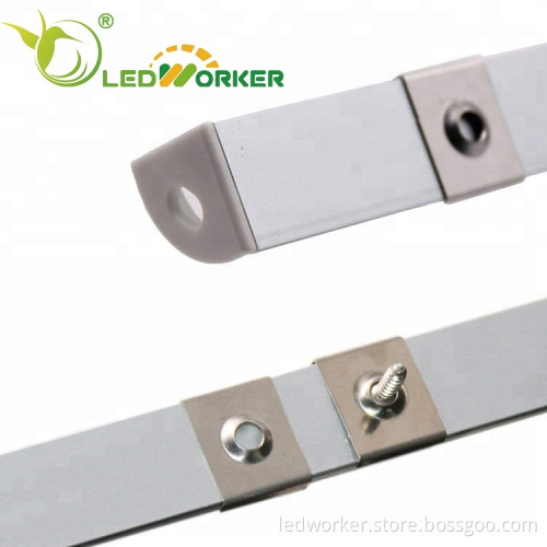 Aluminium Channel Profile Extrusion for LED Strip Light Rail 12MM 24V